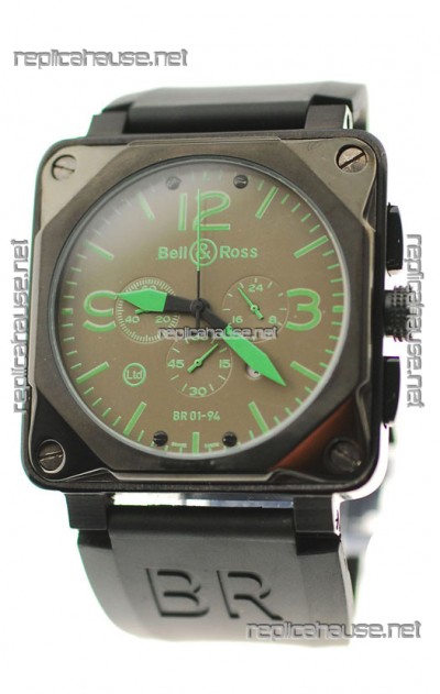 Bell and Ross BR01-94 Edition Japanese PVD Watch
