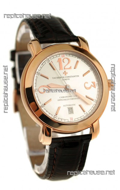 Vacheron Constantin Geneve Japanese Replica Gold Watch 