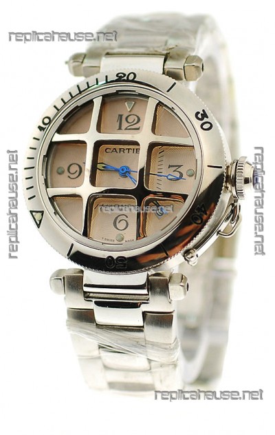 Cartier Pasha Ladies Japanese Replica Watch