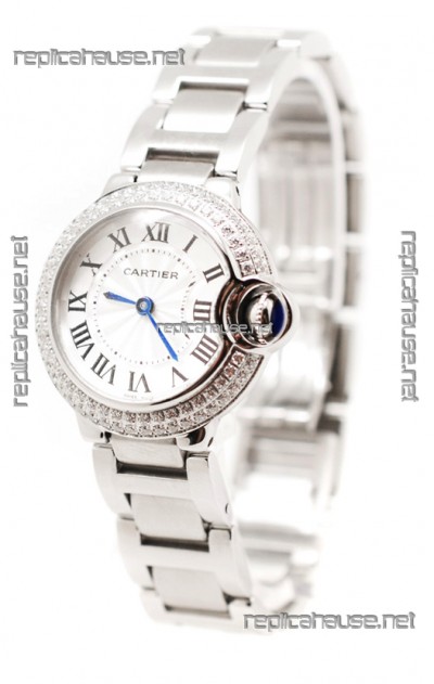 Cartier Ballon Swiss Ladies Wristwatch