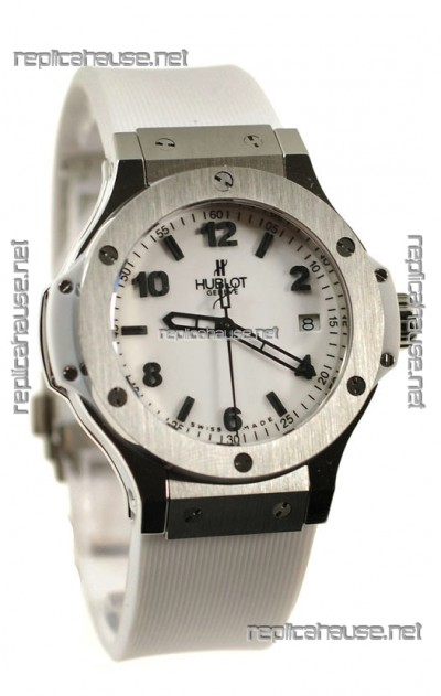 Hublot Big Bang White Replica Watch in Swiss Casing