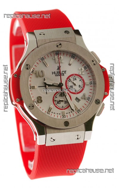 Hublot Big Bang Red Band Swiss Replica Watch