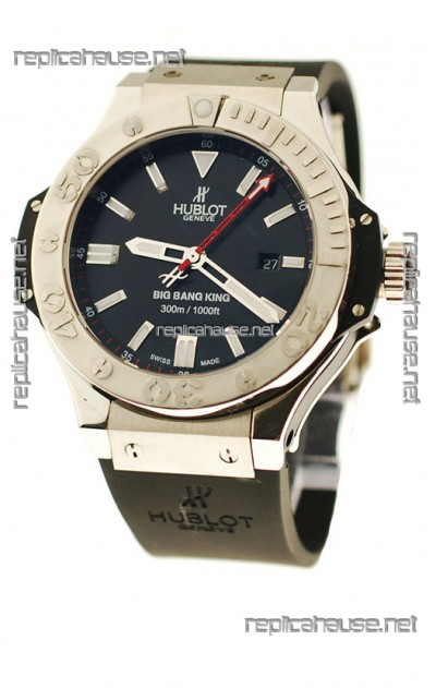 Hublot Big Bang King Swiss Replica Watch in Palladium Bezel
