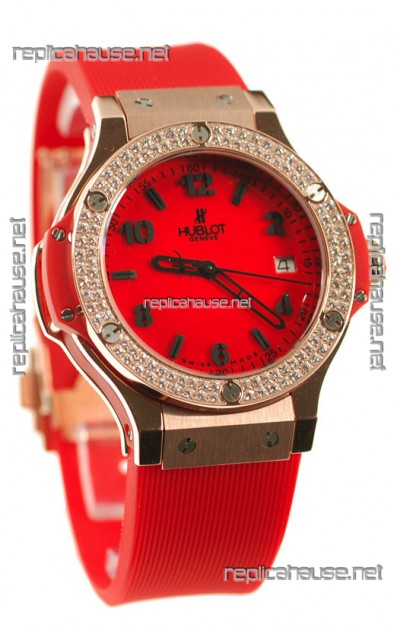 Hublot Big Bang All Red Swiss Replica Watch
