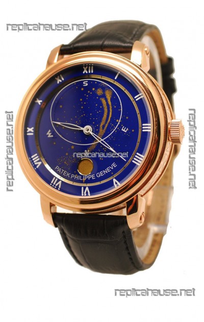 Patek Philippe Grand Complications Japanese Watch in Blue Dial