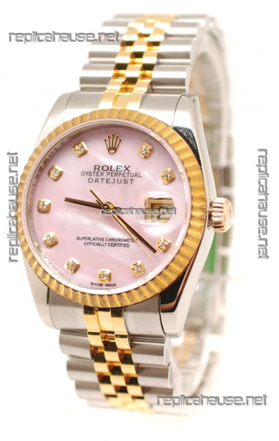 Rolex Datejust Two Tone Replica Watch