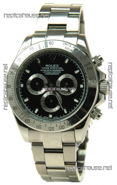 Rolex Daytona Silver Japanese Replica Watch