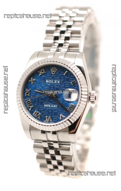 Rolex DateJust Mid-Sized Japanese Replica Watch