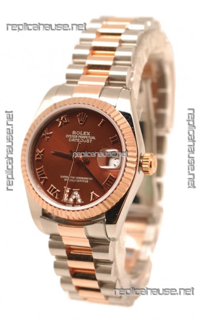 Rolex Datejust Diamond VI Japanese Replica Watch - 36MM