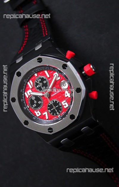 Audemars Piguet Royal Oak Offshore Singapore GP Edition Watch - Secs hand 12 O Clock