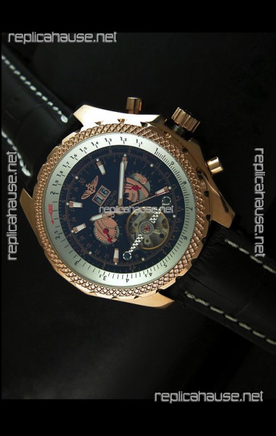 Breitling for Bentley Japanese Replica Tourbillon Watch