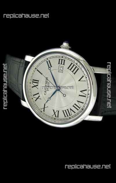 Cartier Cartier 9903 Swiss Replica Watch in White Dial