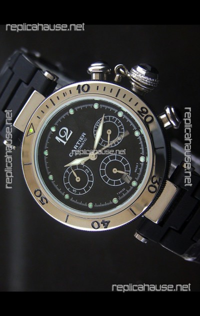 Cartier Pasha Seatimer Japanese Automatic Watch