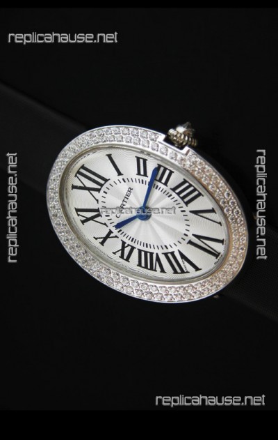 Cartier Ellipse Ladies Replica Watch in White Dial