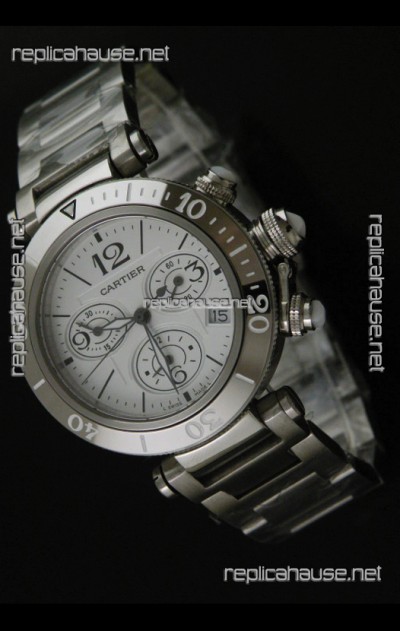 Cartier Pasha De Seatimer Japanese Quartz Watch