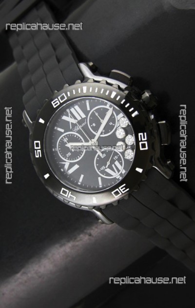 Chopard Happy Sport Swiss Replica Watch in Black Dial