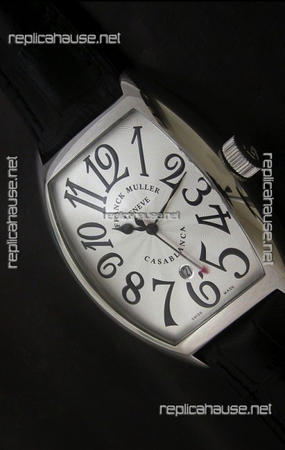 Franck Muller Casa Blanca Japanese Replica Watch in White Dial