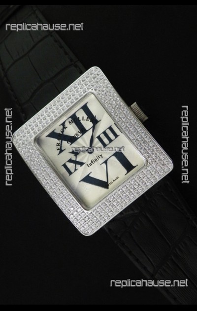 Franck Muller Geneve Infinity Japanese Special Watch in Diamond Bezel