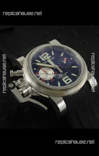 Graham Chronofighter Oversize Swiss Replica Watch in Black Dial