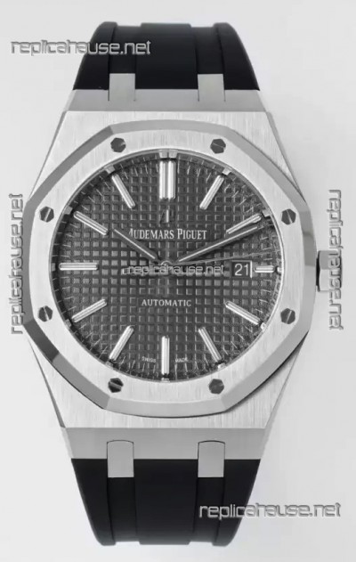 Audemars Piguet Royal 15400 41MM Grey Dial 904L Steel CAL.3120 Movement 1:1 Mirror Replica