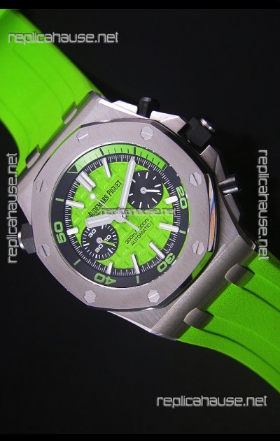 Audemars Piguet Royal Oak Offshore Diver Chronograph - 1:1 Mirror Watch 3126 Movement