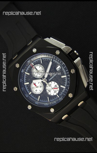 Audemars Piguet Royal Oak Offshore Chronograph Swiss Quartz Replica Watch PVD Case