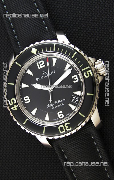 Blancpain Fifty Fathoms - 1:1 Mirror Titanium 1:1 Mirror Replica Watch