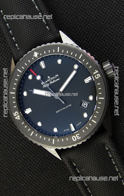 Blancpain Fifty Fathoms BATHYSCAPHE Edition Swiss Replica 1:1 Swiss Watch 