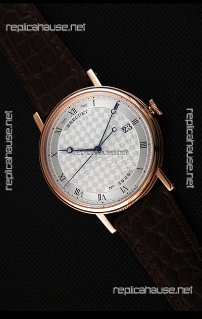 Breguet Classique 5177BR/12/9V6 Rose Gold Watch with Roman Hour Markers
