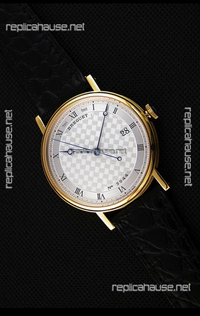 Breguet Classique 5177BA/12/9V6 Yellow Gold Watch with Roman Hour Markers