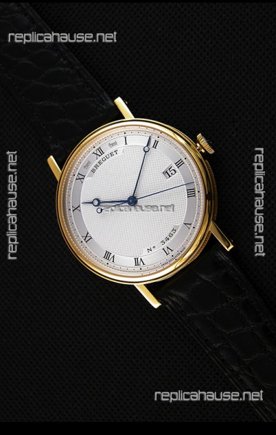 Breguet Classique 5177BA/15/9V6 Yellow Gold Watch with Roman Hour Markers