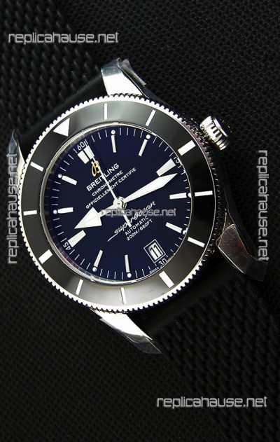 Breitling SuperOcean Heritage II B20 42MM Black Dial Swiss Replica Watch - 1:1 Mirror Edition