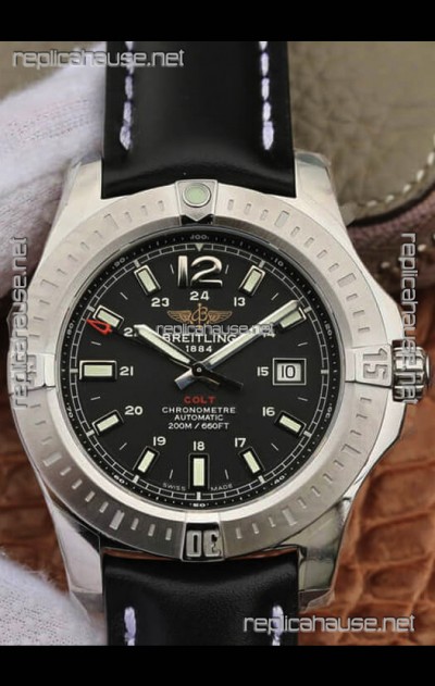 Breitling Chronometre COLT 41 Black Dial Swiss Automatic Replica Watch