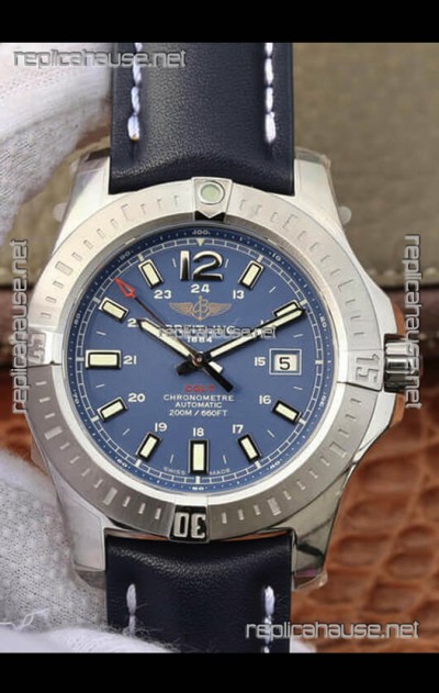 Breitling Chronometre COLT 41 Light Blue Dial Swiss Automatic Replica Watch