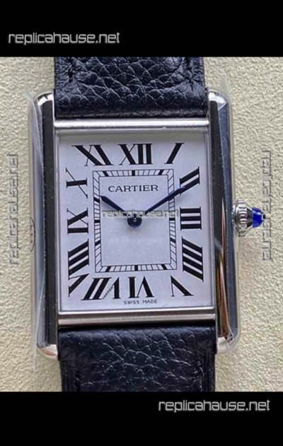 Cartier Tank Solo Swiss Quartz Watch in Steel Casing - 33MM Casing