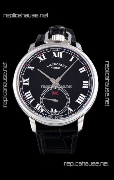 Chopard Louis-Ulysse The Tribute Stainless Steel Black Dial Swiss Watch