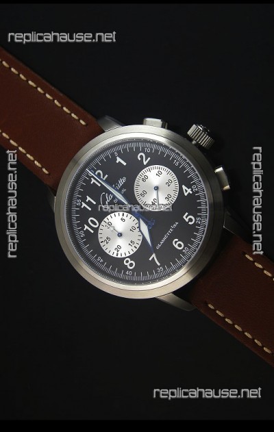 Glashuette Senator Navigator Chronograph Limited Edition Swiss Replica Watch