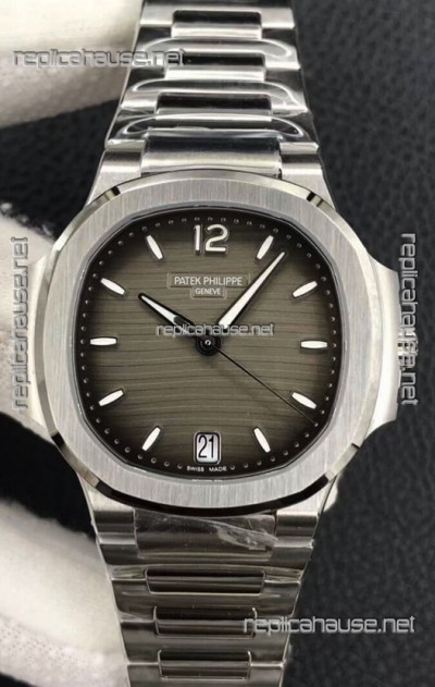 Patek Philippe Nautilus 7118/1A-011 35MM 1:1 Mirror Swiss Replica Watch in Brown Dial 