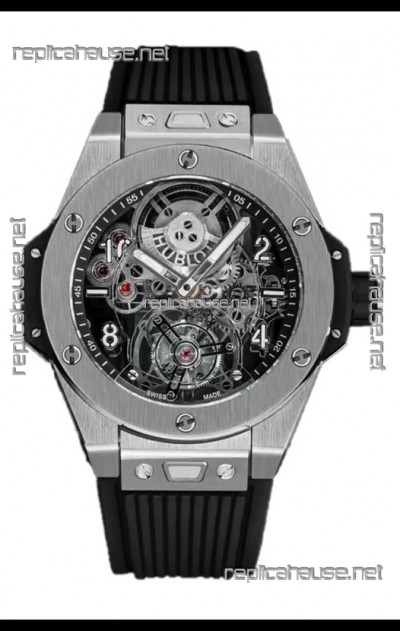 Hublot Big Bang Tourbillon Titanium Casing Watch in 45MM 1:1 Mirror Replica