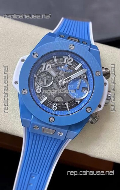 Hublot Big Bang Unico Blue PVD 1:1 Mirror Edition Swiss Replica Watch