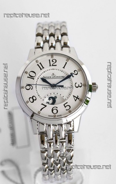 Jaeger-LeCoultre Rendez-Vous Steel Night & Day 1:1 Mirror Steel Casing Watch