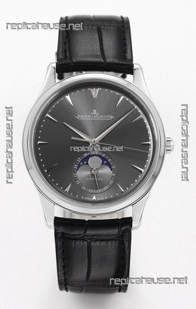 Jaeger LeCoultre Master Ultra Thin Moon 904L Steel 1:1 Mirror Replica Watch