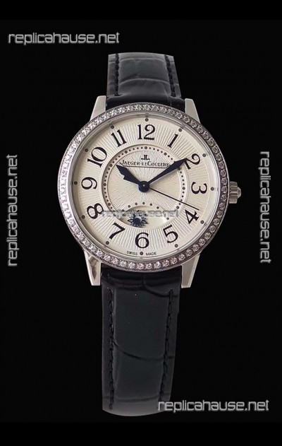 Jaeger-LeCoultre Rendez-Vous Steel Night & Day Medium 1:1 Mirror Swiss Watch 