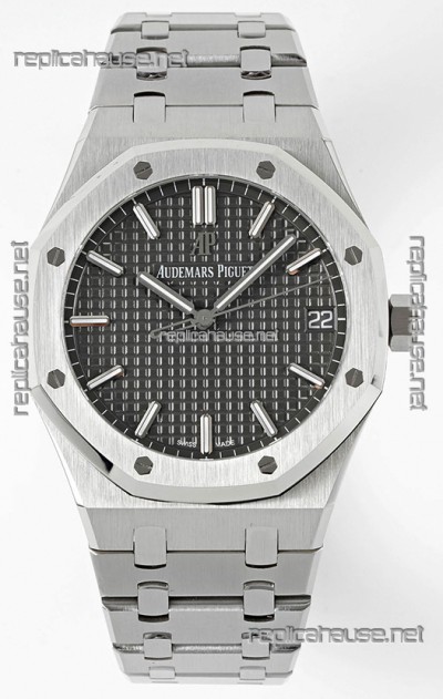 Audemars Piguet Royal Oak 15500 41MM Grey Dial 904L Steel CALIBRE 4302 Movement 1:1 Mirror Replica