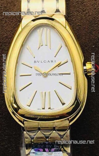 Bvlgari Serpenti Seduttori Edition Watch in Yellow Gold Case 1:1 Mirror Replica