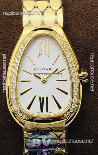 Bvlgari Serpenti Seduttori Edition Watch in Yellow Gold Case 1:1 Mirror Replica