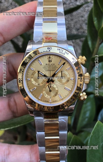 Rolex Cosmograph Daytona 116508 Yellow Gold Original Cal.4130 Movement - Ultimate 904L Steel Watch
