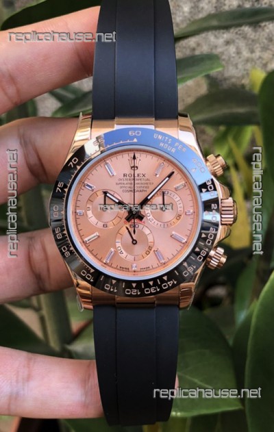 Rolex Cosmograph Daytona 116508 Rose Gold Original Cal.4130 Movement - Ultimate 904L Steel Watch