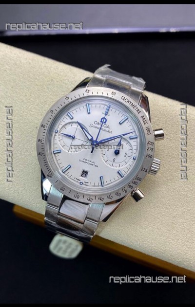 Omega Speedmaster 57 Co-Axial Chronograph in 904L Steel - 1:1 Mirror Replica