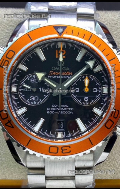 Omega Planet Ocean 600M Chronograph 904L Steel 1:1 Mirror Replica Watch